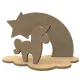Κατασκευή aladine μονόκερος mdf 3d 17x24cm 3+ - Aladine