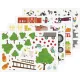 Αυτοκόλλητα & heyda κάρτες rub on stickers farm 5+ - Heyda