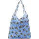 τσάντα recycled shopping bag eco chic shopper blue bees - Eco chic