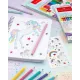 Ξυλομπογιές faber castell unicorn colour grip 10+3 sparkle (201542) - Faber castell