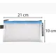 Θήκη πλαστική με zip αδιάβροχη 13x23cm exacompta - Exacompta
