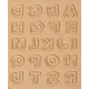 σφραγίδες heyda alphabet foam rubber 52 τεμάχια (264888670) - Heyda
