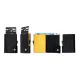 πορτοφόλι & θήκη πιστωτικών καρτών c-secure black orange (wchc12001) - C-secure