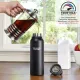 Θερμός stein healthy human pure black 621ml - Healthy human