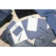 σημειωματάριο clairefontaine jeans a5 ριγέ 48 φύλλα - Clairefontaine
