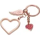 Μπρελόκ troika love is in the air rose gold - Troika