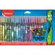 Μαρκαδόροι maped monster 24 τεμάχια - Maped