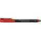 Μαρκαδόρος faber castell multimark s red - Faber castell