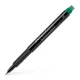 Μαρκαδόρος faber castell multimark s green - Faber castell