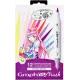 Μαρκαδόροι graph it οινιπνεύματος διπλή μύτη manga shojo σετ - Graphit