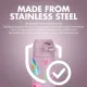παγούρι ion8 μεταλλικό 600ml purple unicorn - Ion8
