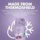 Θερμός ion8 μεταλλικό 500ml purple butterflies - Ion8