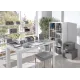 συρταριέρα osco κλειστή δερματίνη 4 θέσεων γκρι - Osco