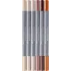 Μαρκαδόροι faber castell goldfaber dual markers aqua portrait 6 τεμ. - Faber castell