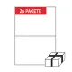 Ετικέτες sorex α4 210x148mm 2/φ. πακέτο 100 φύλλα - Sorex