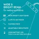 φακός ανάγνωσης if the really bright book light μπλε - If