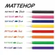 Μαρκαδόρος pentel mattehop k110v μπλε - Pentel