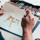 Μπλοκ sketchbook rhodia layout marker pad 16x21cm 50 φύλλα 100g/m - Rhodia