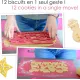 Κουπάτ 32x20cm xmas 12 μπισκότα scrapcooking - Scrapcooking