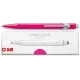 στυλό caran d'ache 849 fluo ροζ medium σε μεταλλικό κουτί δώρου ballpen - Caran d'ache