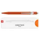 στυλό caran d'ache 849 colormat-x πορτοκαλί σε μεταλλικό κουτί δώρου ballpen - Caran d'ache