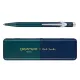 στυλό caran d'ache 849 by paul smith medium racing green/navy μεταλλικό κουτί δώρου - Caran d'ache