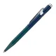 στυλό caran d'ache 849 by paul smith medium racing green/navy μεταλλικό κουτί δώρου - Caran d'ache