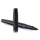 στυλό parker i.m mrn black blue ring bt rollerball με δώρο σημειωματάριο - Parker