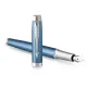 στυλό parker i.m premium blue grey ct ballpen με δώρο σημειωματάριο - Parker