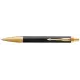 στυλό parker i.m premium black gold gt ballpen με δώρο σημειωματάριο - Parker