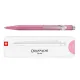 στυλό caran d'ache 849 colormat-x ροζ σε μεταλλικό κουτί δώρου ballpen - Caran d'ache