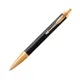 στυλό parker i.m premium black gold gt ballpen με δώρο σημειωματάριο - Parker
