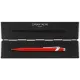 στυλό caran d'ache 849 classic rollerball κόκκινο σε μεταλλική κασετίνα - Caran d'ache