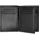 Καρτοθήκη - πορτοφόλι δερμάτινη hugo boss iconic black - Hugo boss