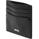 Καρτοθήκη δερμάτινη hugo boss classic grained black - Hugo boss
