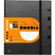 σημειωματάριο rhodia exabook wirebound μαύρο a5 80 φύλλα - Rhodia