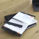 σημειωματάριο rhodia exabook wirebound μαύρο a5 80 φύλλα - Rhodia