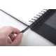 σημειωματάριο rhodia exabook wirebound μαύρο a5 80 φύλλα - Rhodia