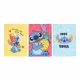 τετράδια erik disney stitch 3 τεμάχια 15x21cm - Erik