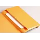 σημειωματάριο rhodia ριγέ α5 με λάστιχο sage - Rhodia