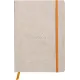 σημειωματάριο rhodia dotted α5 με λάστιχο beige - Rhodia