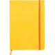 σημειωματάριο rhodia dotted α5 με λάστιχο daffodil yellow - Rhodia