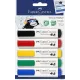 Μαρκαδόροι για υφασμα faber castell textile marker 5 χρώματα - Faber castell