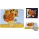 Mouse pad carmani van gogh sunflowers in vase 20x24cm - Carmani