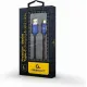 Καλώδιο φόρτισης και δεδομένων expert premium jeans type-c usb cable with metal connectors 2m blue - Cablexpert