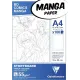 Μπλοκ σχεδίου clairefontaine manga paper a4 100 φύλλα 55gr - Clairefontaine