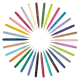 Μαρκαδόρος pentel brush sign pen fluo blue - Pentel