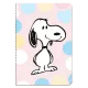 σημειωματάριο premium paper snoopy pastel solo 8.5x12.5cm - Premium paper