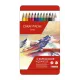 Ξυλομπογιές ακουαρέλας caran d'ache swisscolor aquarelle χάρτινο 12 χρώματα φ2.8mm - Caran d'ache