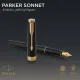 πένα parker sonnet core laque black gt - Parker